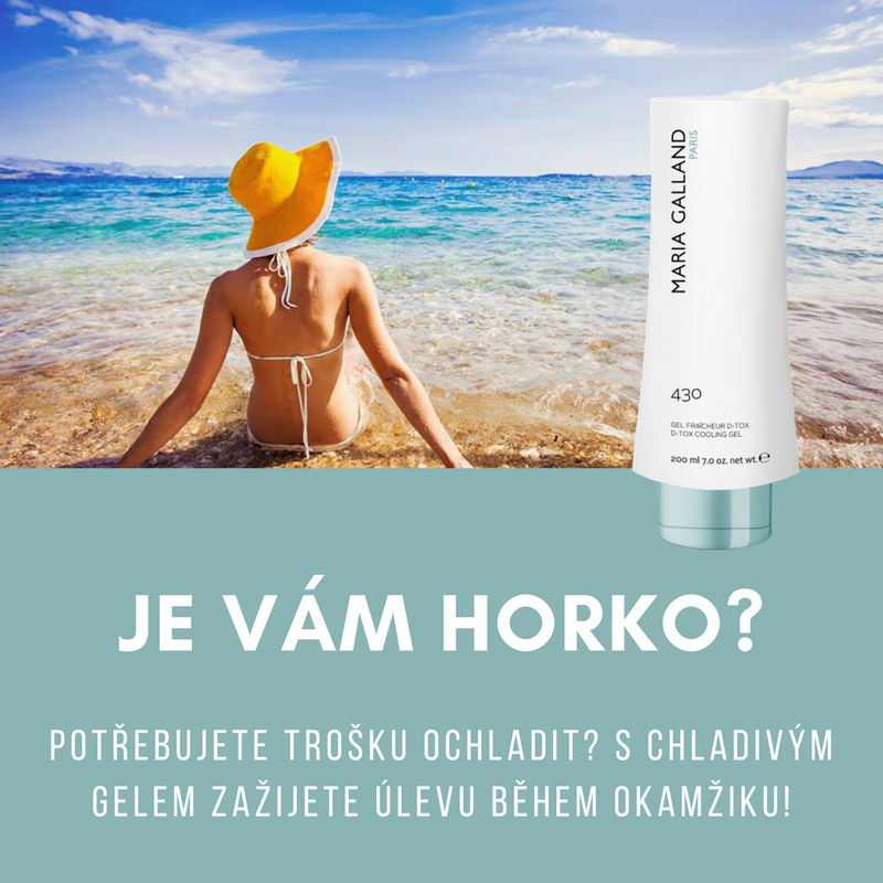 Chladivý detoxikační tělový gel Maria Galland 430 Maria Galland 430
